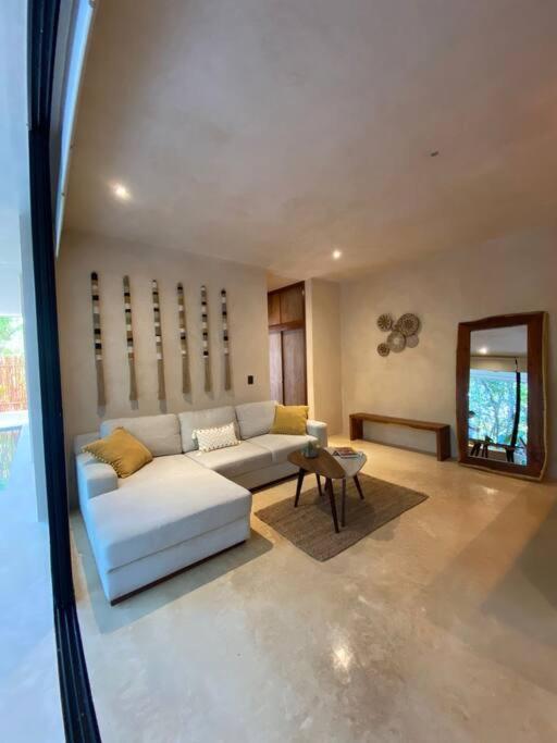 Apartment With Private Pool Tulum Chemuyil Exteriör bild