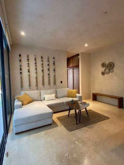 Apartment With Private Pool Tulum Chemuyil Exteriör bild