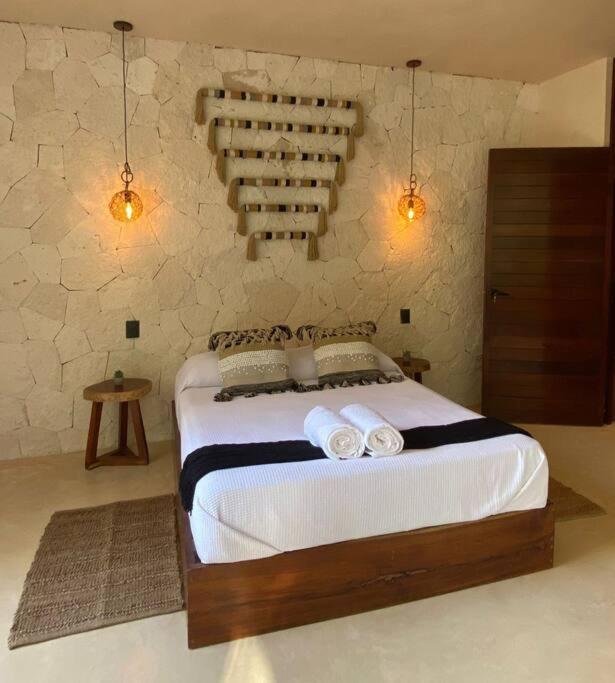 Apartment With Private Pool Tulum Chemuyil Exteriör bild