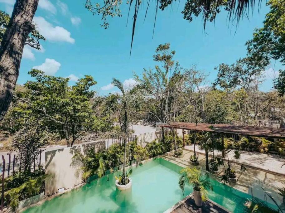 Apartment With Private Pool Tulum Chemuyil Exteriör bild