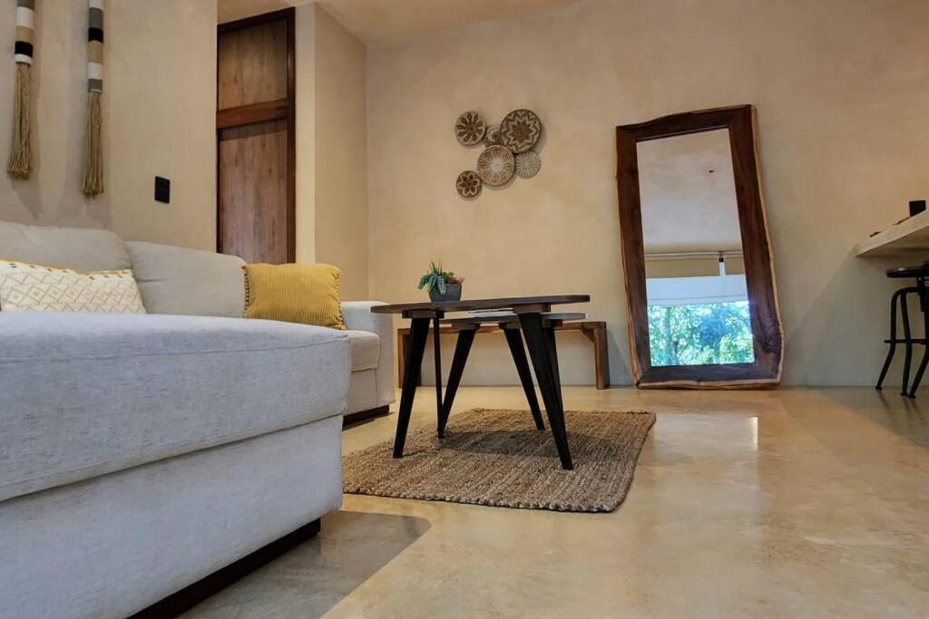 Apartment With Private Pool Tulum Chemuyil Exteriör bild